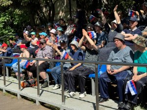 28.05.2025. В Москве сосотялся городской спортивный праздник "Флорбол для лиц с интеллектуальными нарушениями"