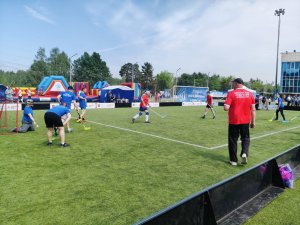 02.06.2025. В рамках Летнего праздника Общества "Динамо" прошли соревнования по флорболу