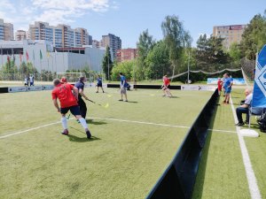 02.06.2025. В рамках Летнего праздника Общества "Динамо" прошли соревнования по флорболу