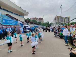 02.06.2025. В рамках Летнего праздника Общества "Динамо" прошли соревнования по флорболу