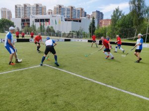 02.06.2025. В рамках Летнего праздника Общества "Динамо" прошли соревнования по флорболу